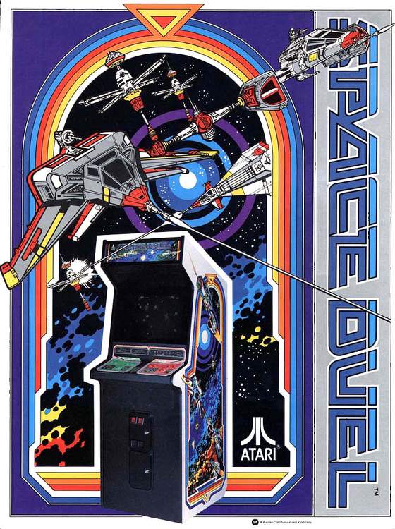 Space Duel flyer: 1 Front